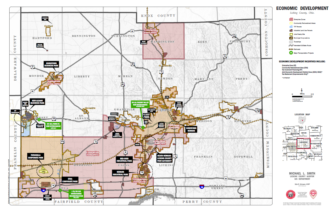 Incentives Map Incentives Map